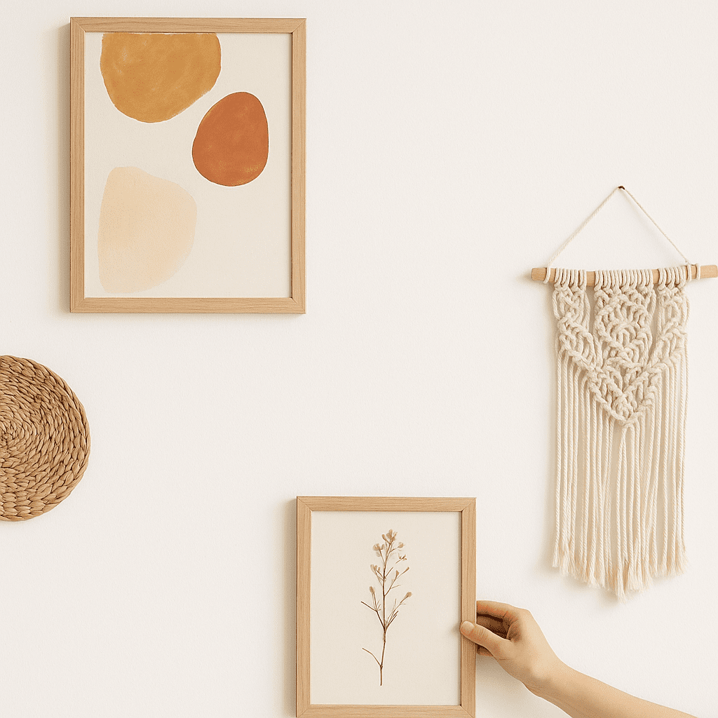 Vægdekoration DIY - sådan kommer du i gang