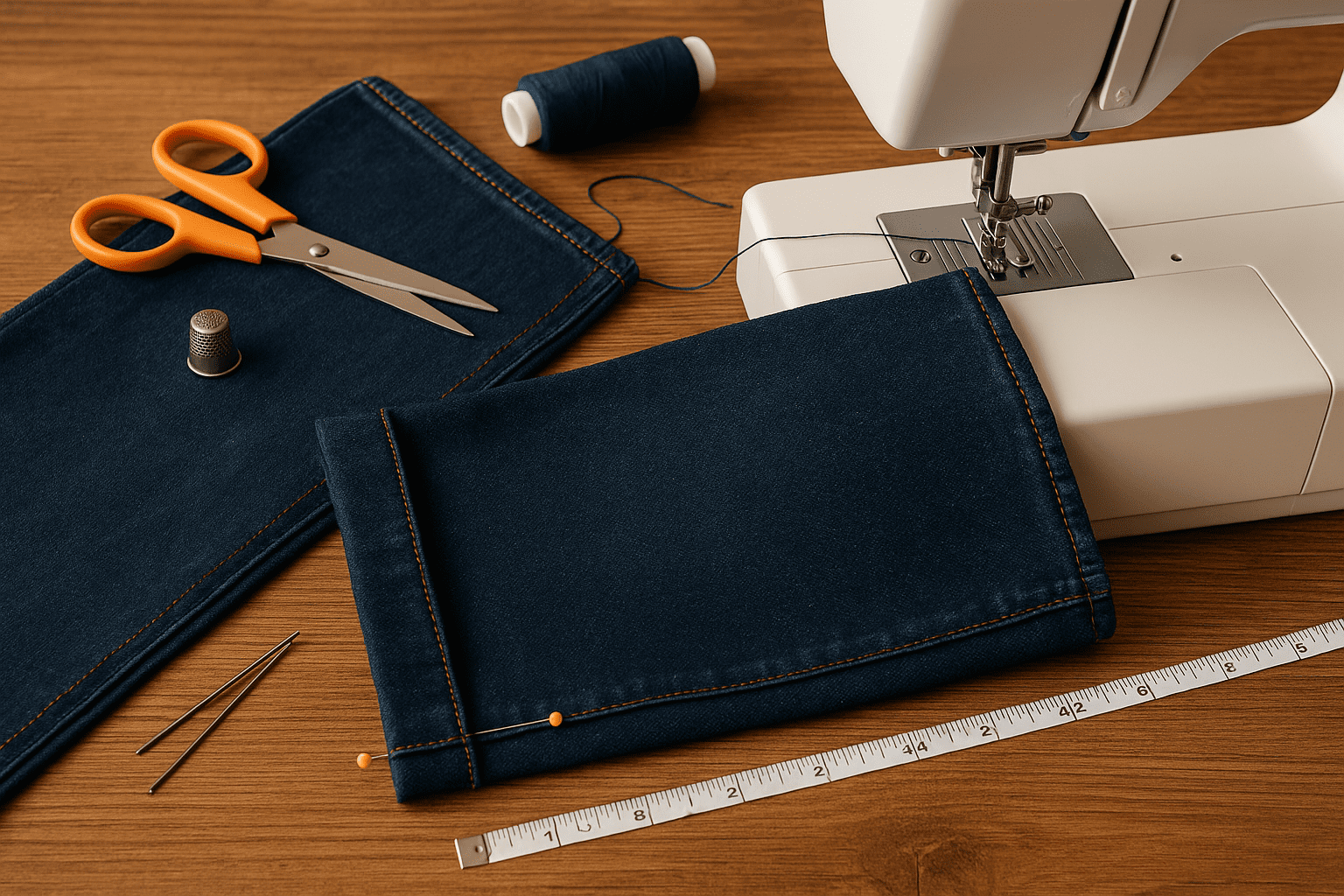 Hvordan lægger man bukser op på en symaskine? - trin-for-trin guide