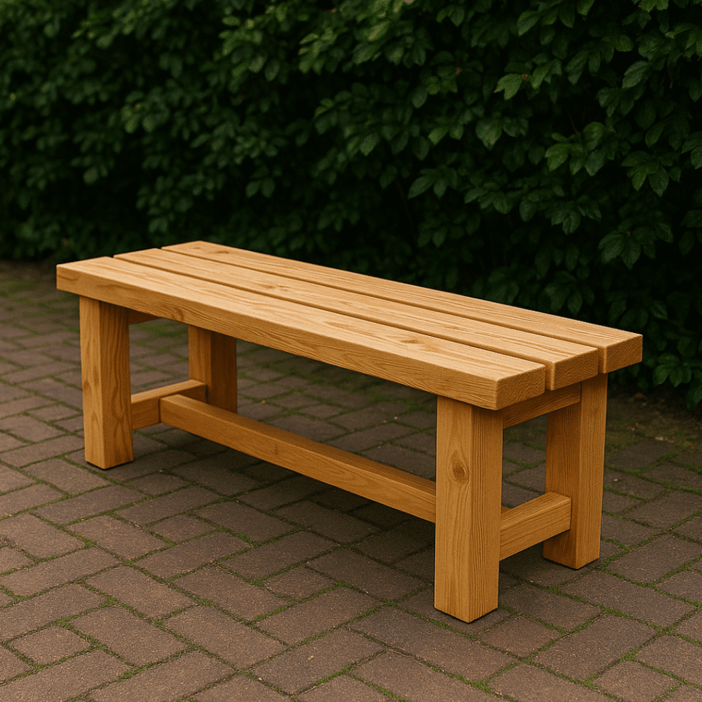 DIY udendørs bænk – byg din egen havebænk nemt og billigt