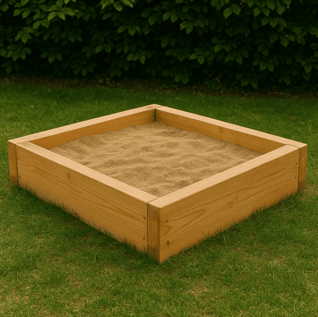 DIY sandkasse – byg en sandkasse selv på én dag