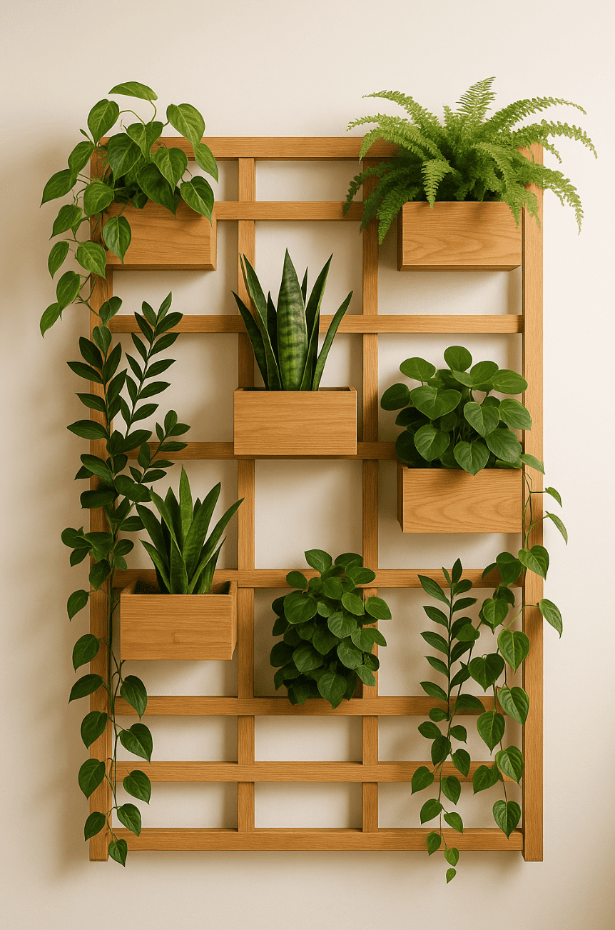 Plantevæg indendørs DIY – byg din egen grønne væg i hjemmet