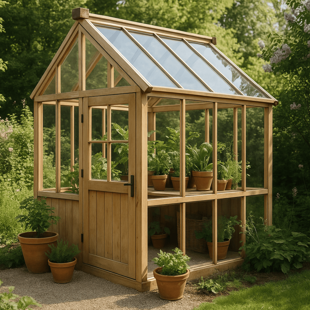 DIY Orangeri - Sådan bygger du dit eget orangeri af glas og træ