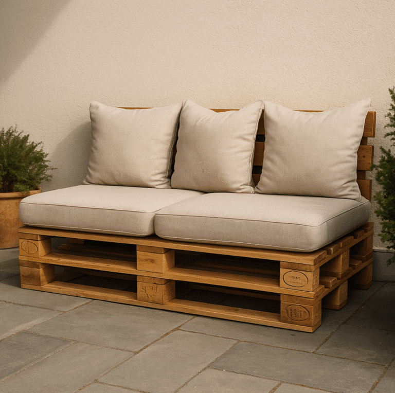 Byg din egen pallesofa – billig DIY-guide til haven og altanen