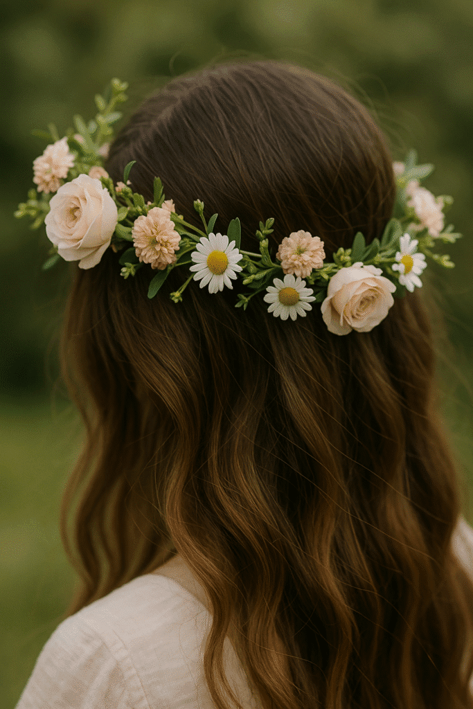 Blomsterkrans til håret DIY – 5 nemme trin til din egen romantiske krans