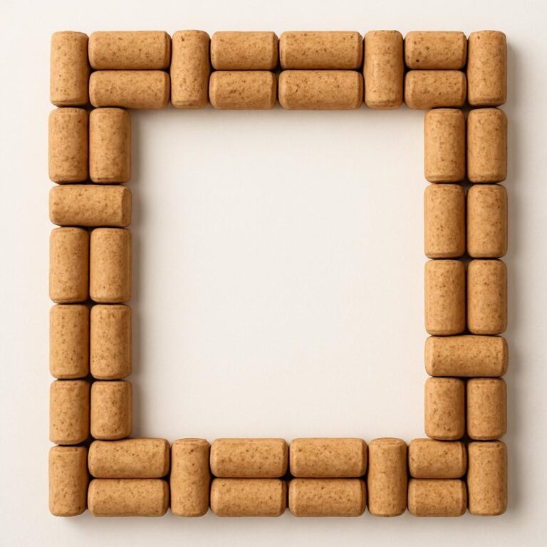 DIY vinprop ramme