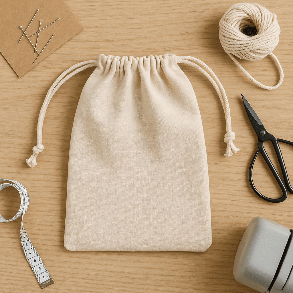 Stofpose med snor DIY – 5 nemme trin til dig