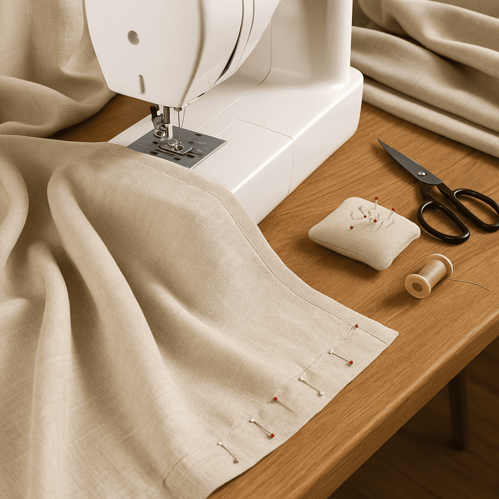 Syning af gardiner - Trin-for-trin guide til flotte gardiner