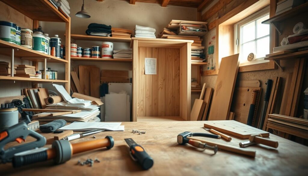 badeværelsesmøbel DIY værktøjer