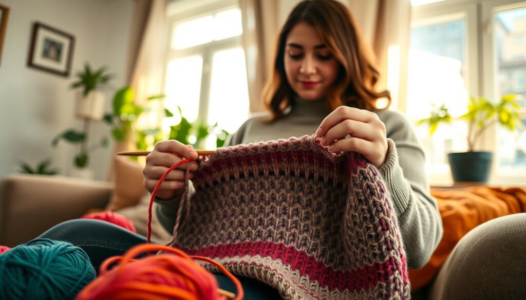 hvordan afslutter man når man strikker