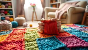 hvordan strikker jeg dominostrik