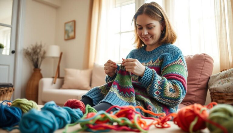 hvordan strikker man en trøje