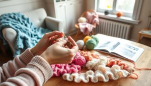 hvordan strikker man flæser