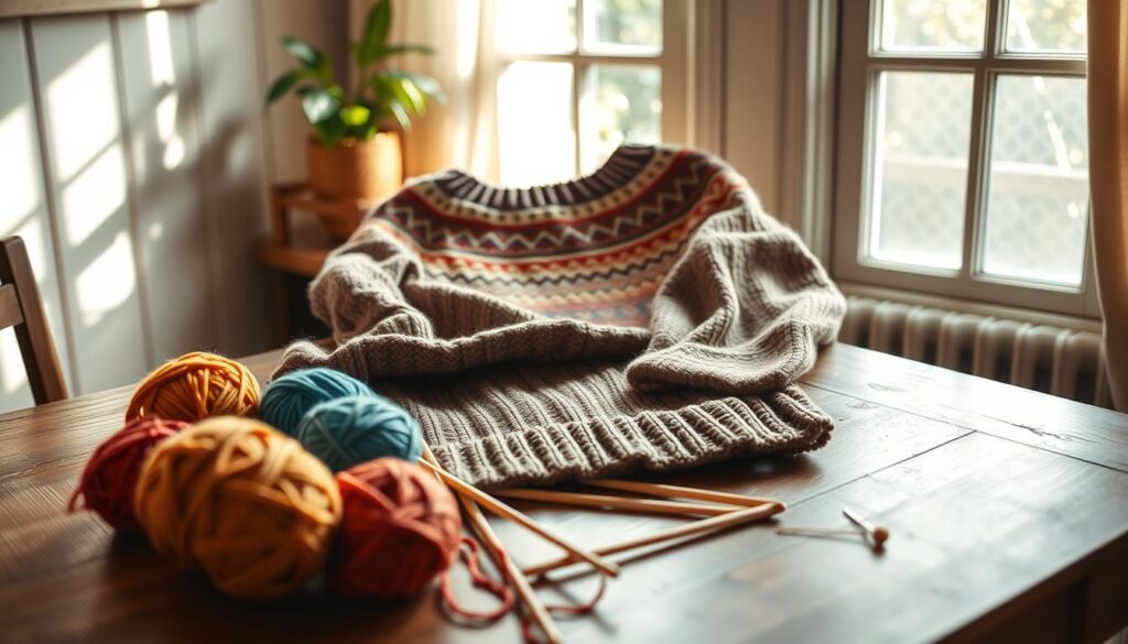 strikkeopskrift trøje