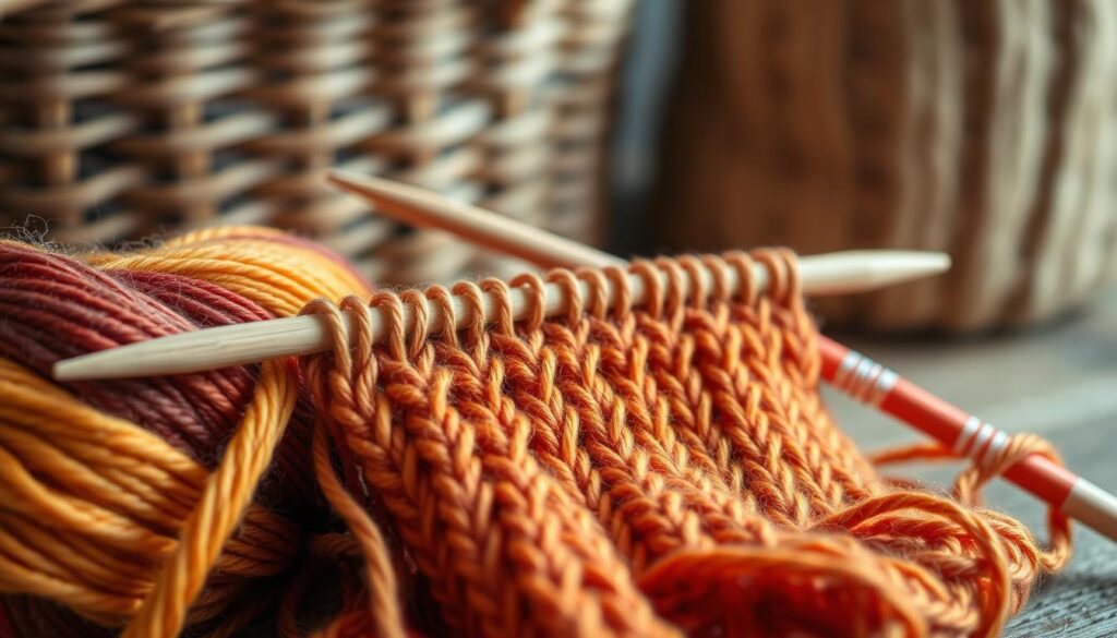 hvordan strikker man drejet ret