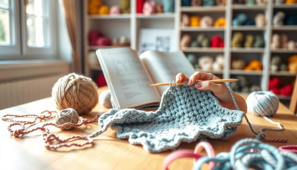 hvordan strikker man en karklud