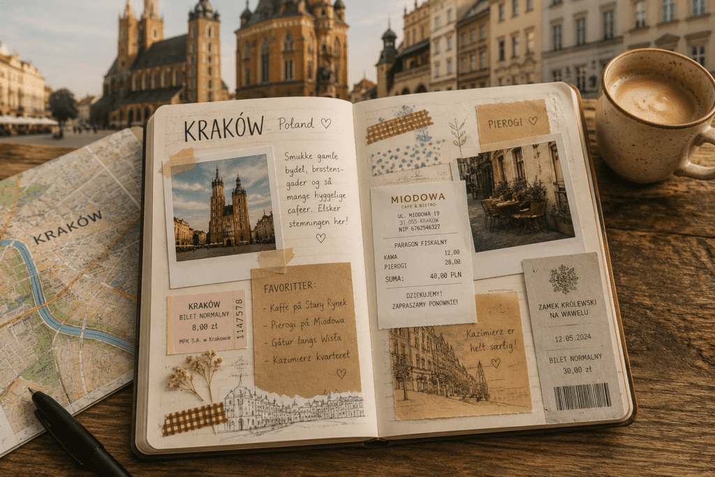travel journal til weekendture